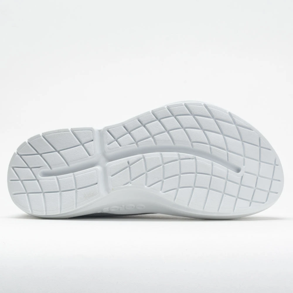 OOFOS OOmg EeZee Men's White/Gray 6 OOFOS OOmg EeZee Men's White/Gray - Image 4