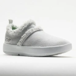 OOFOS OOcoozie Low Women's Light Gray -Cheap On Running || Hoka || BROOKS Store 631398 5