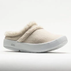 OOFOS OOcoozie Mule Women's Beige -Cheap On Running || Hoka || BROOKS Store 631400 5